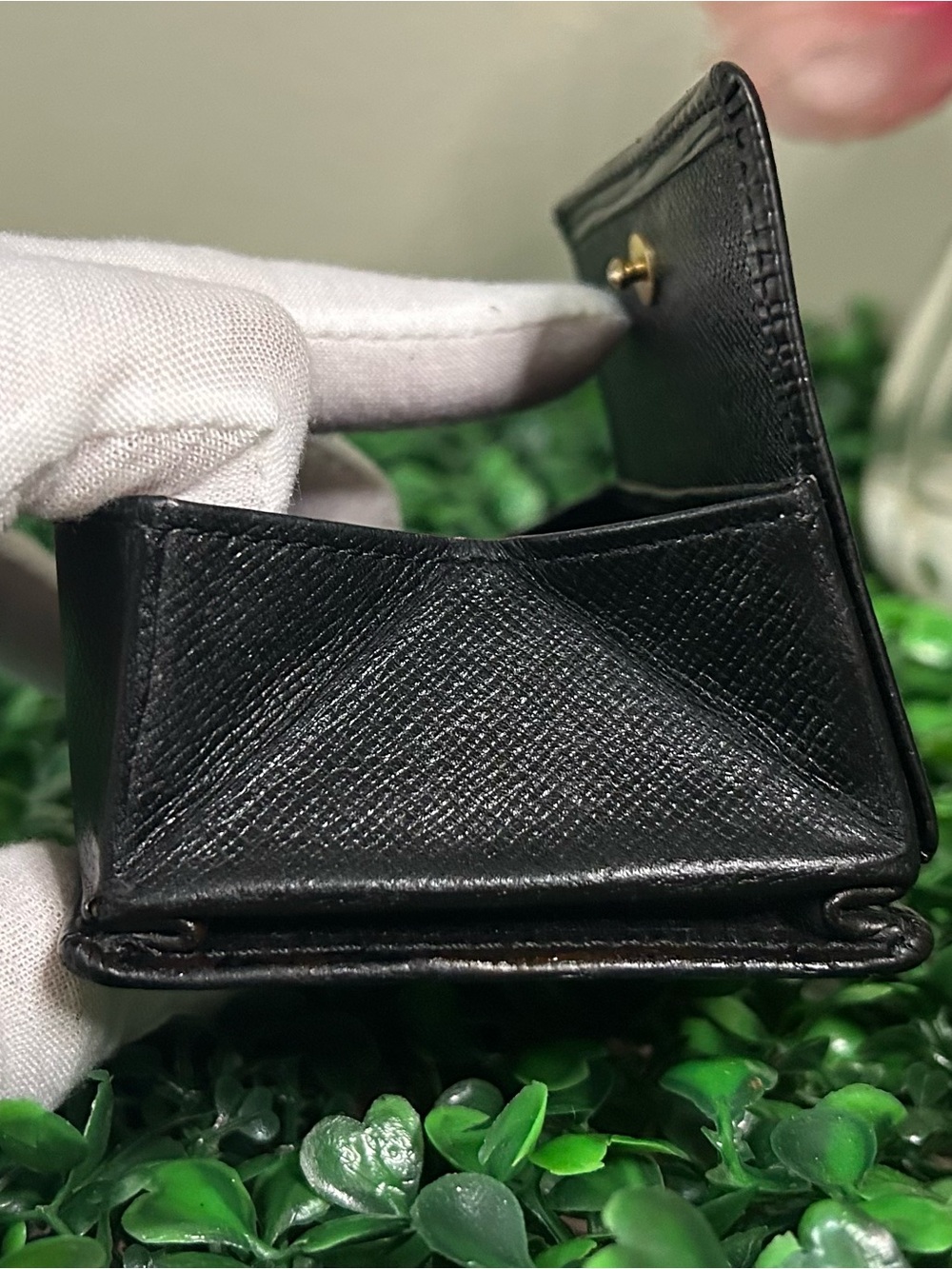 Louis Vuitton Epi Porte-Monnaie Boîte Coin Case Black Box Coin Purse - Picture 5 of 11
